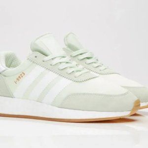 Adidas Originals Women I-5923 Boost w/ Iniki Green White Gum, Size 8.5